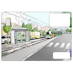	ASSTRA - Sfondi: Tram citt 	